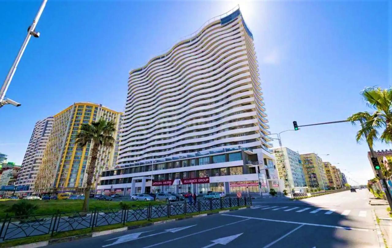 Sea View Studio Apartment In Orbi Residence Batumi Exterior photo